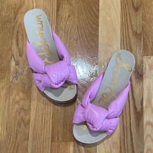 Sam Edelman Pink Slide Sandals